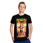 Image produit Demon Slayer - T-Shirt Rengoku noir