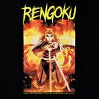 Image produit Demon Slayer - T-Shirt Rengoku noir