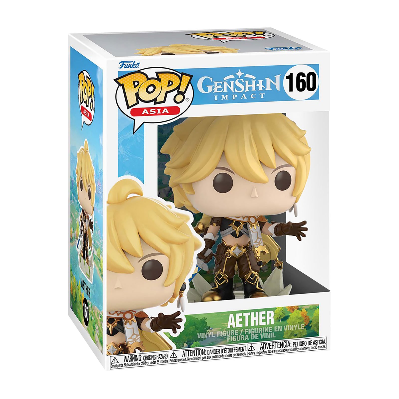 Productafbeelding Genshin Impact - Aether Funko Pop Bobblehead Figuur