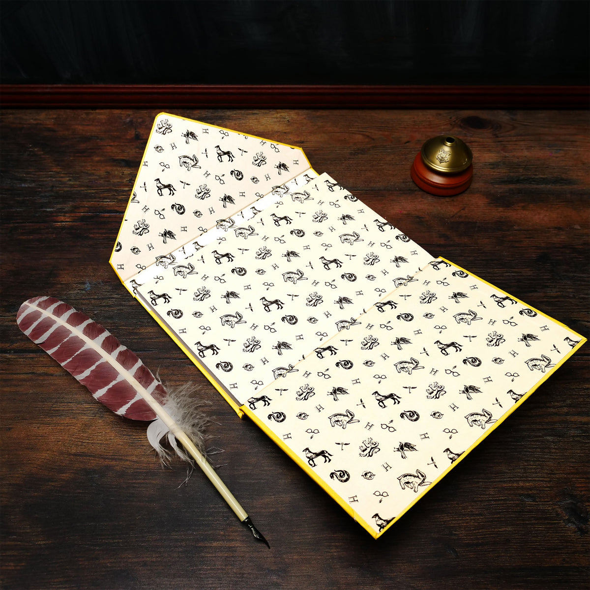 Image produit Carnet de notes Lettre de Poudlard avec fermeture magnétique A5 - Harry Potter