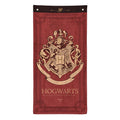 Produktbild Harry Potter - Hogwarts Wappen Wall Scroll rot