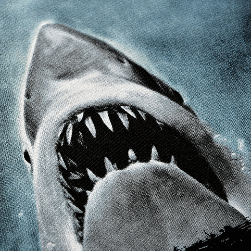 Productafbeelding De Witte Haai - Jaws Poster Shirt Zwart