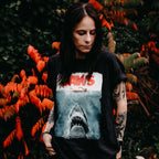 Productafbeelding De Witte Haai - Jaws Poster Shirt Zwart