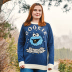 Produktbild Krümelmonster Cookie Om Nom Strickpullover - Sesamstraße