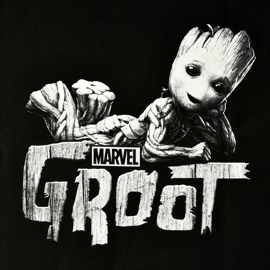Image produit T-shirt Groot noir - Les Gardiens de la Galaxie