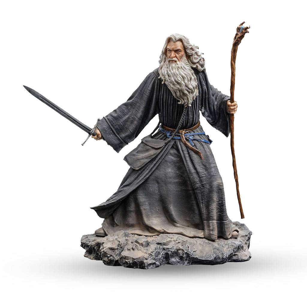 Productafbeelding Heer der Ringen - Gandalf BDS Art Scale Deluxe Beeld 1:10