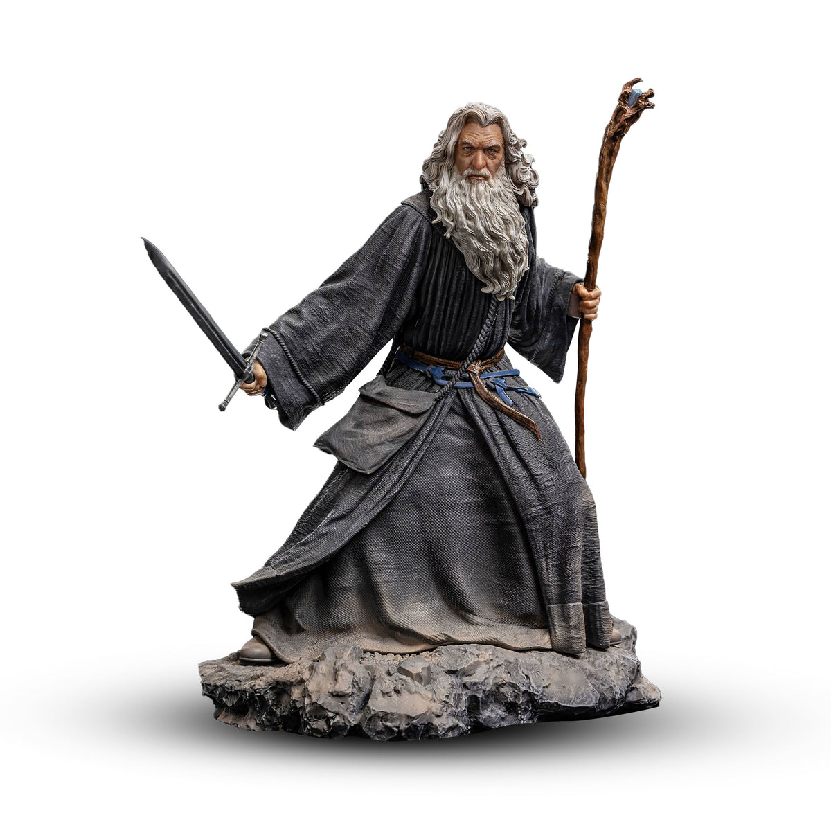 Productafbeelding Heer der Ringen - Gandalf BDS Art Scale Deluxe Beeld 1:10