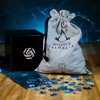 Productafbeelding Assassin's Creed Valhalla - Eivor Puzzel met Logo Stoffen Tas