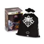 Image produit Witcher - Puzzle Geralt vs. Griffon avec sac en tissu logo