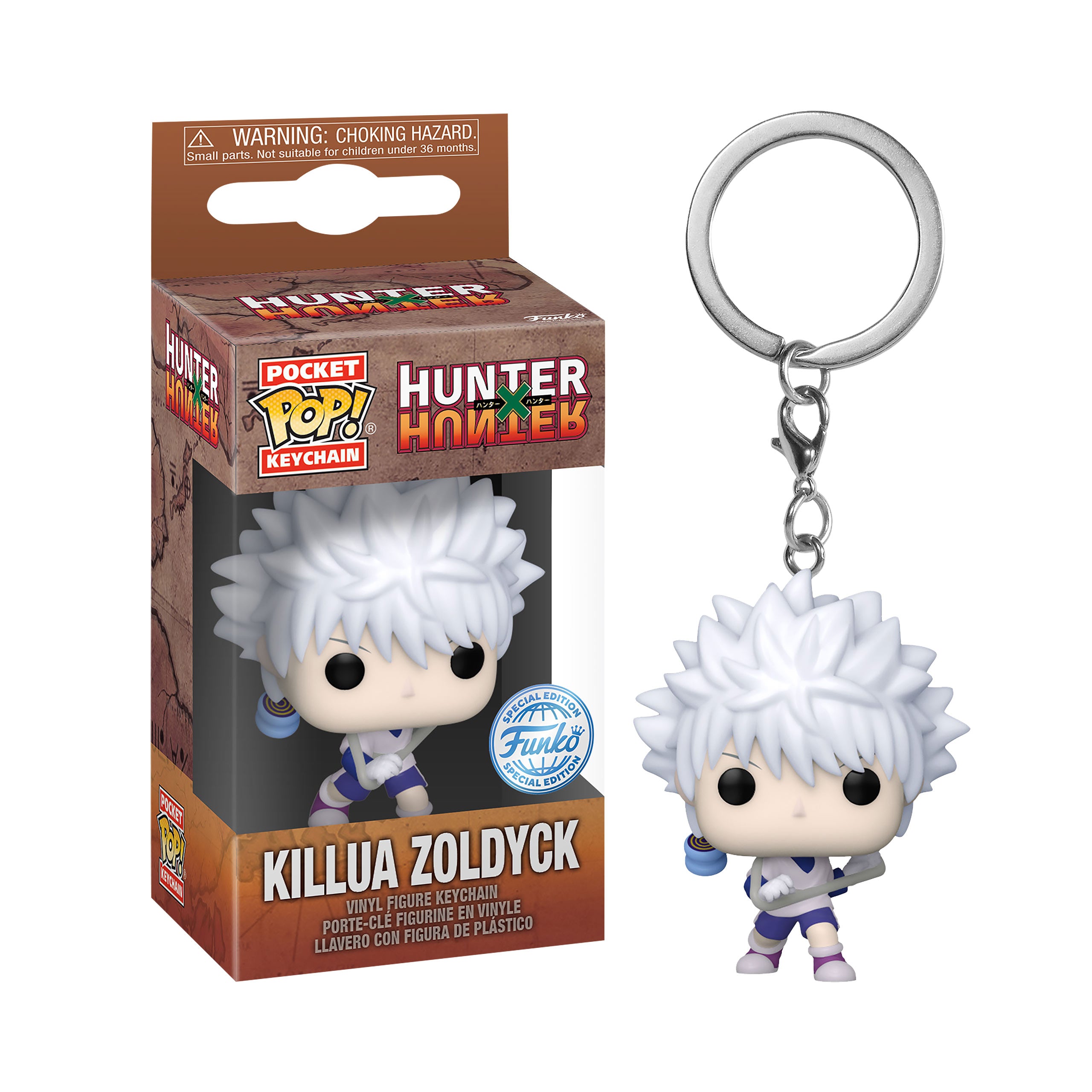 Productafbeelding Hunter x Hunter - Killua met Yoyo Funko Pop Sleutelhanger