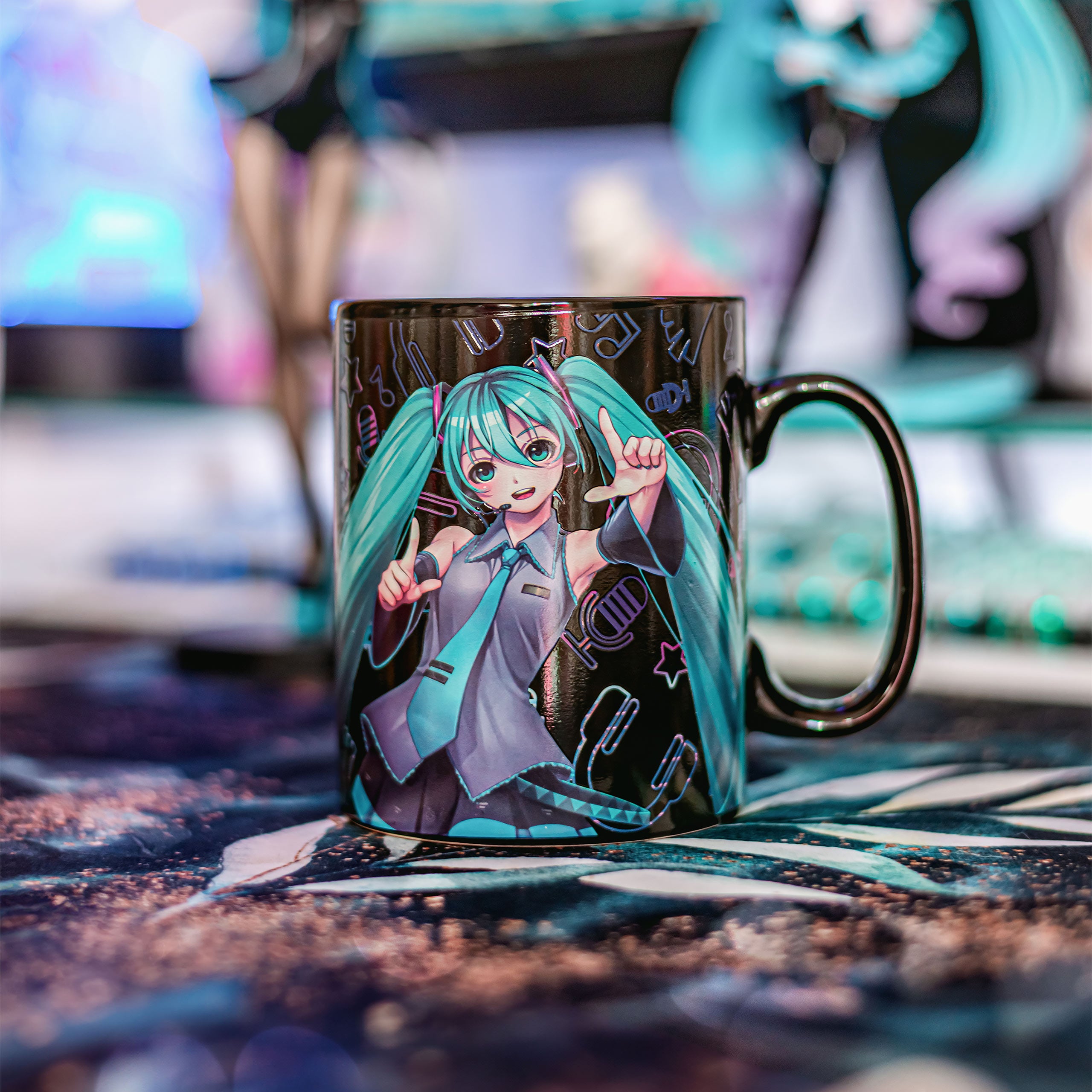 Productafbeelding Hatsune Miku - Personage Thermo Effect Mok