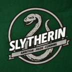 Image produit T-shirt vert valeurs de la maison Slytherin - Harry Potter
