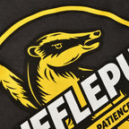 Productafbeelding Hufflepuff House Values T-Shirt Grijs - Harry Potter