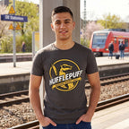 Productafbeelding Hufflepuff House Values T-Shirt Grijs - Harry Potter