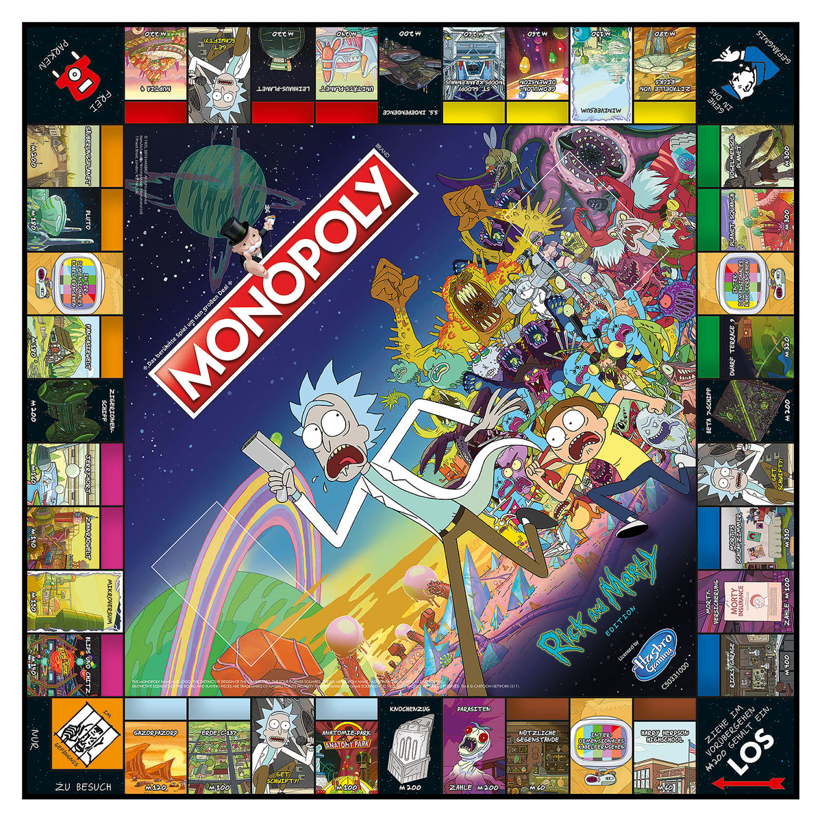 Productafbeelding Rick en Morty - Monster Monopoly