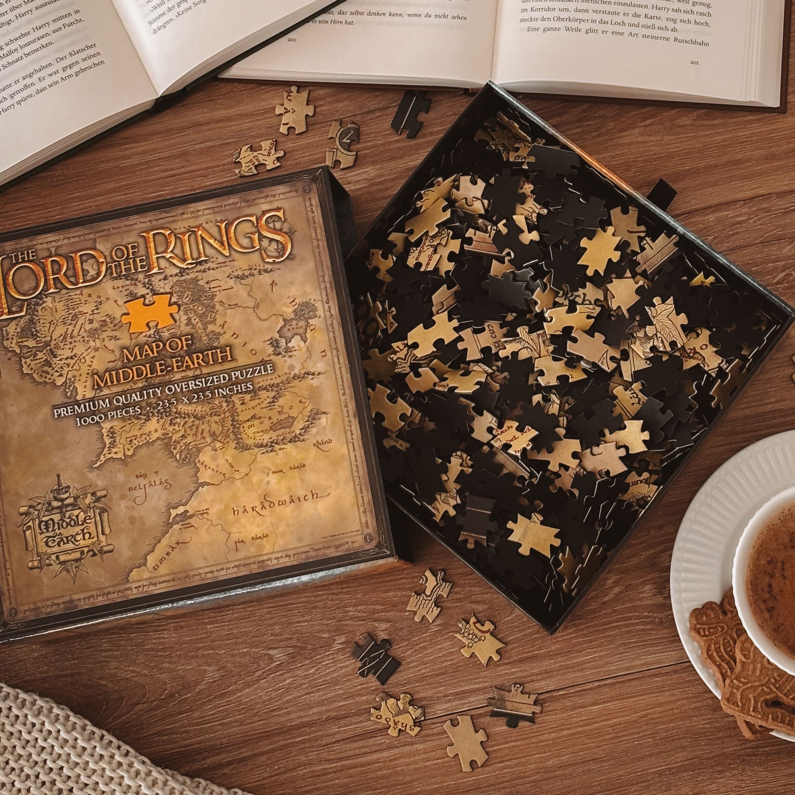 Produktbild Der Herr der Ringe - Karte von Mittelerde Puzzle