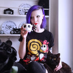 Produktbild Nightmare Before Christmas - Jack & Sally T-Shirt schwarz