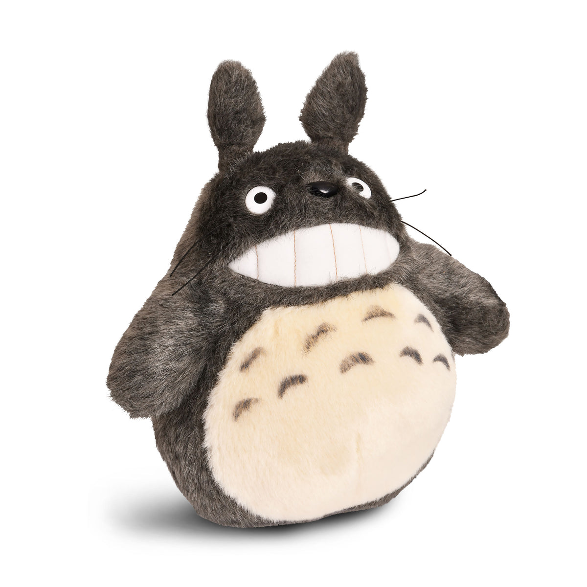 Productafbeelding Totoro - Glimlachend Pluche Figuur Grijs