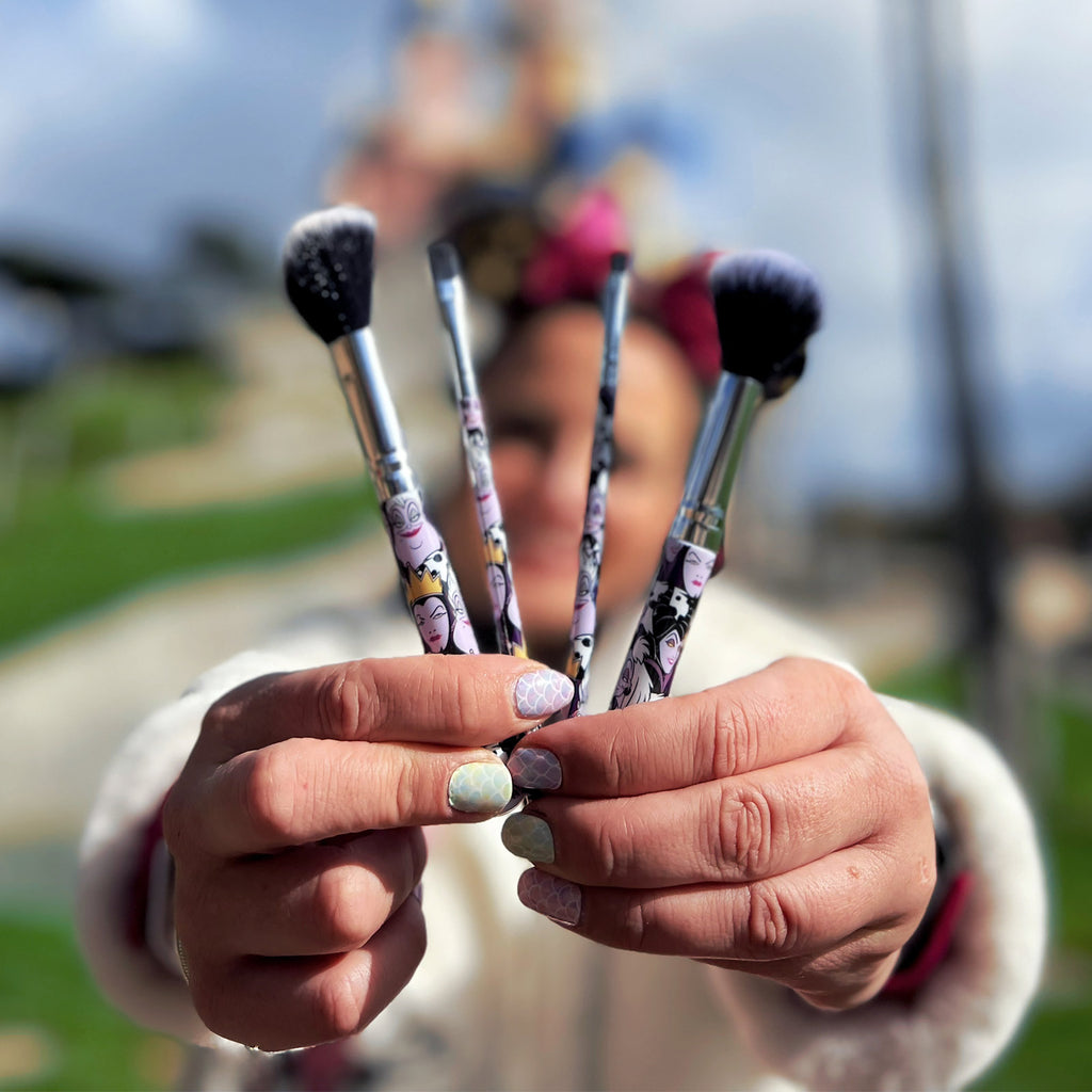 Image produit Ensemble de 4 pinceaux de maquillage Disney Villains