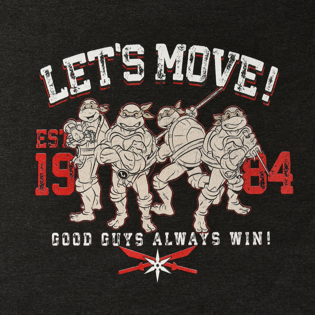 Image produit Teenage Mutant Ninja Turtles - Lets Move! T-shirt noir