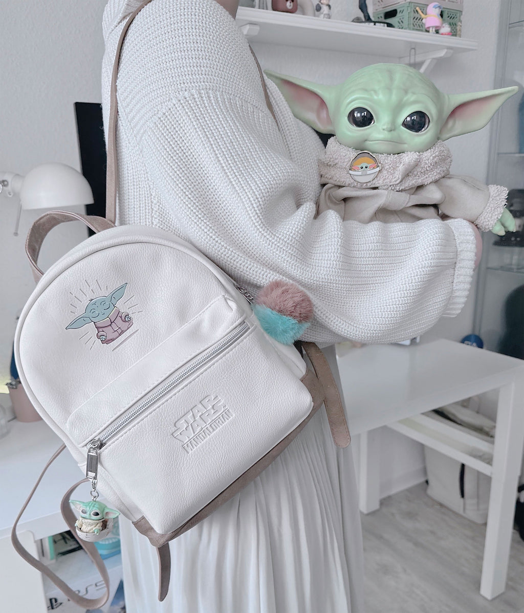 Image produit Mini sac à dos Grogu avec Pom Pom - Star Wars The Mandalorian