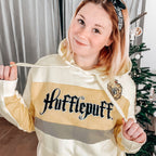 Productafbeelding Harry Potter - Team Huffelpuf Block Hoodie