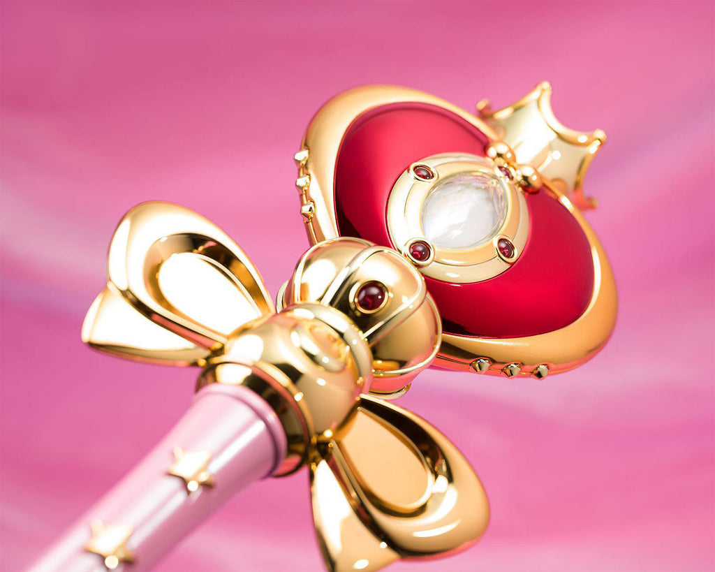 Image produit Sailor Moon - Réplique du Sceptre Cosmique des Cœurs de Lune