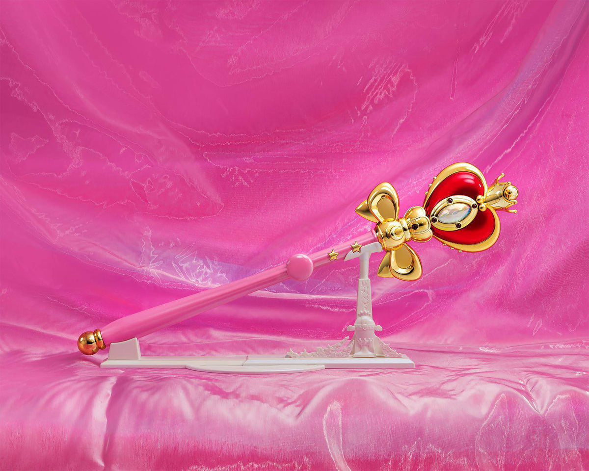 Image produit Sailor Moon - Réplique du Sceptre Cosmique des Cœurs de Lune