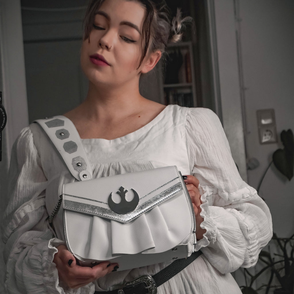 Productafbeelding Leia Witte Cosplay Handtas - Star Wars