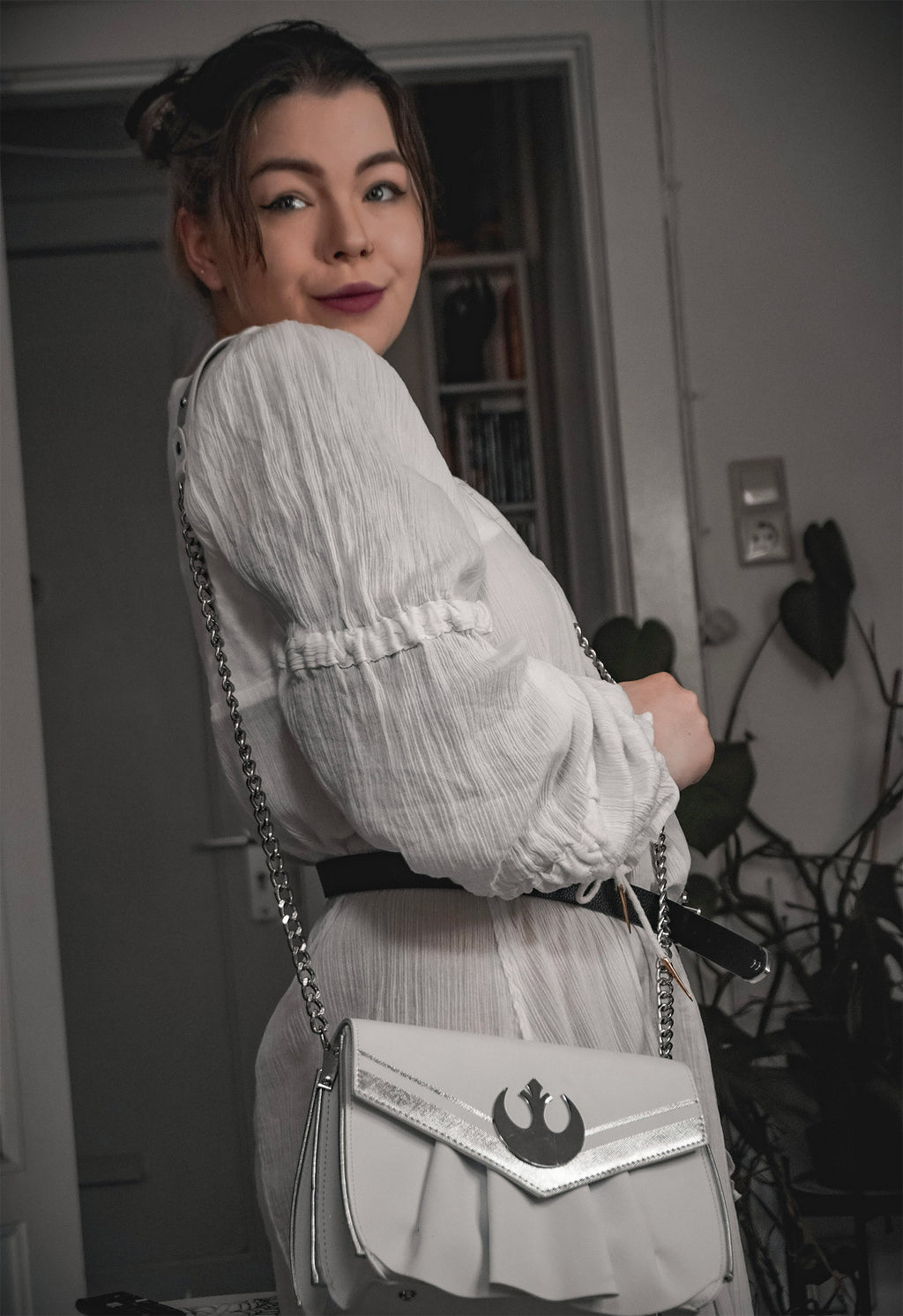 Productafbeelding Leia Witte Cosplay Handtas - Star Wars