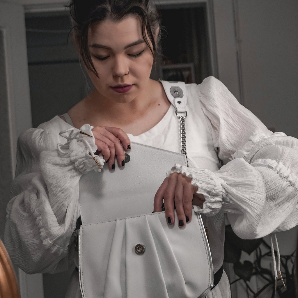 Productafbeelding Leia Witte Cosplay Handtas - Star Wars