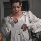 Productafbeelding Leia Witte Cosplay Handtas - Star Wars