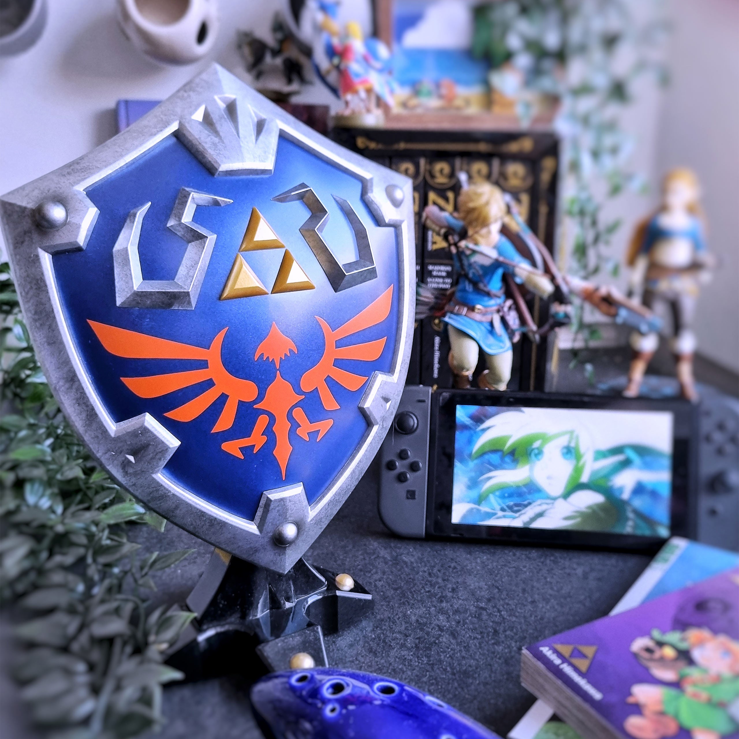 Productafbeelding Zelda - Hylia Schild Replica Standbeeld