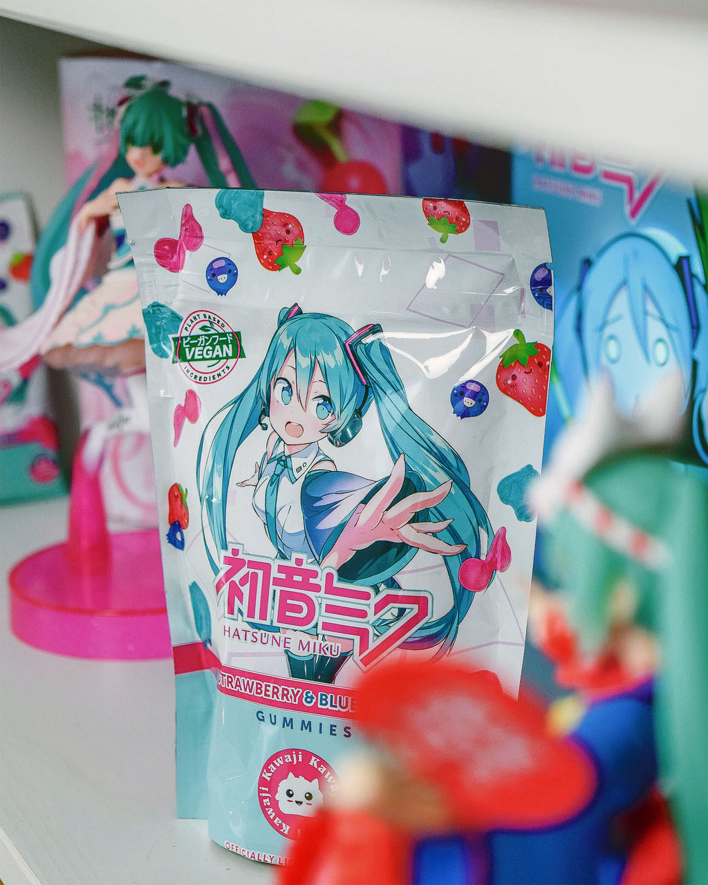 Product image Hatsune Miku - Powerbeärs Kawaii Fruit Gummies Vegan