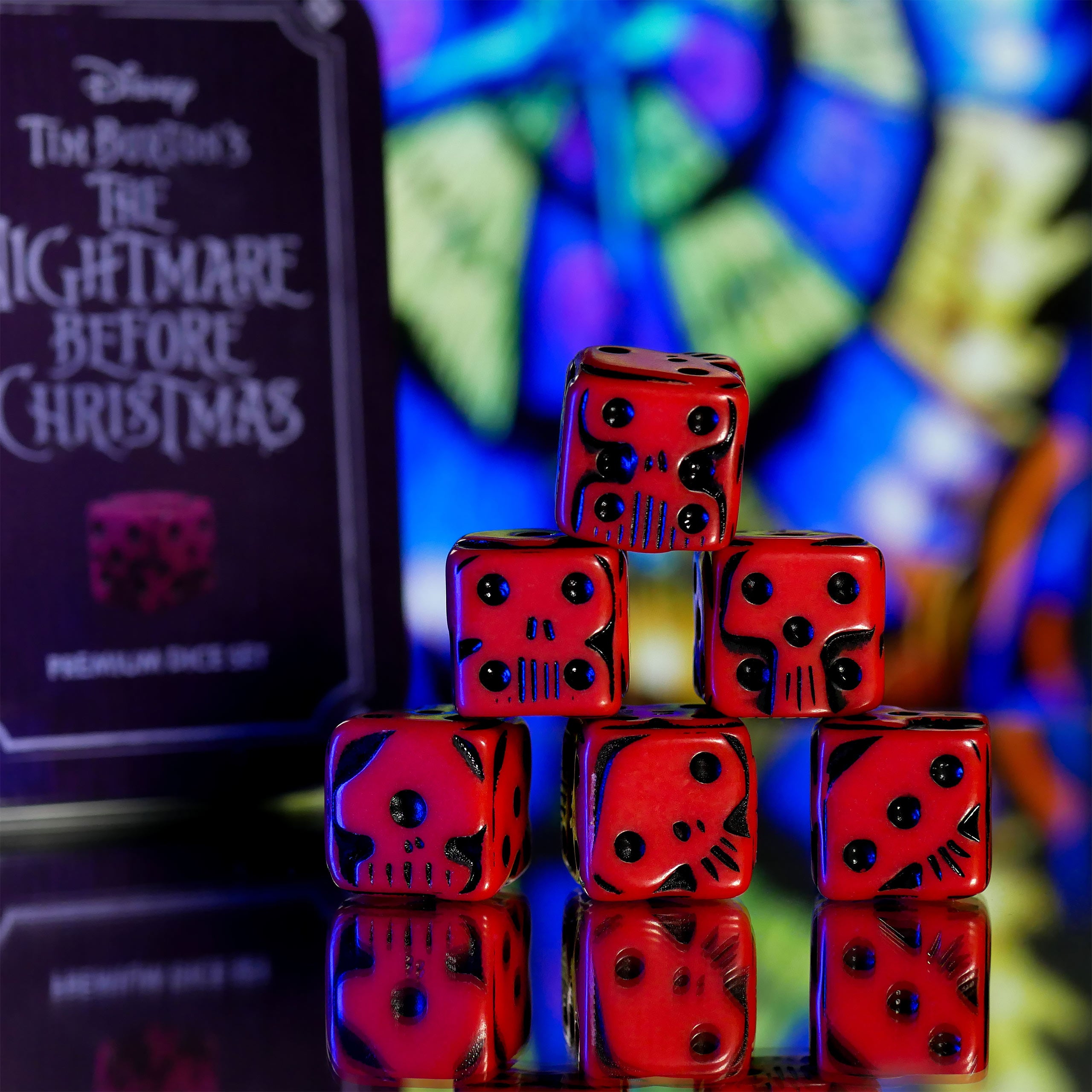 Image produit Nightmare Before Christmas - Set de dés 6pcs