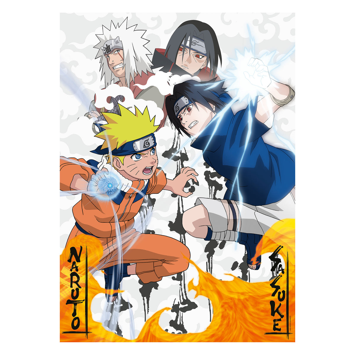 Image produit Puzzle Naruto vs. Sasuke