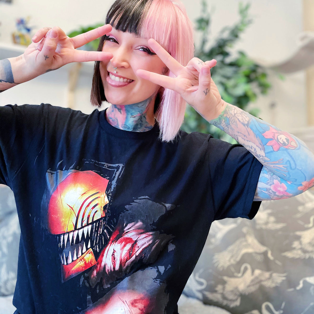 Produktbild Chainsaw Man - Core Graphic T-Shirt schwarz