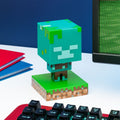Produktbild Minecraft - Drowned Zombie 3D Tischlampe