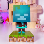 Produktbild Minecraft - Drowned Zombie 3D Tischlampe