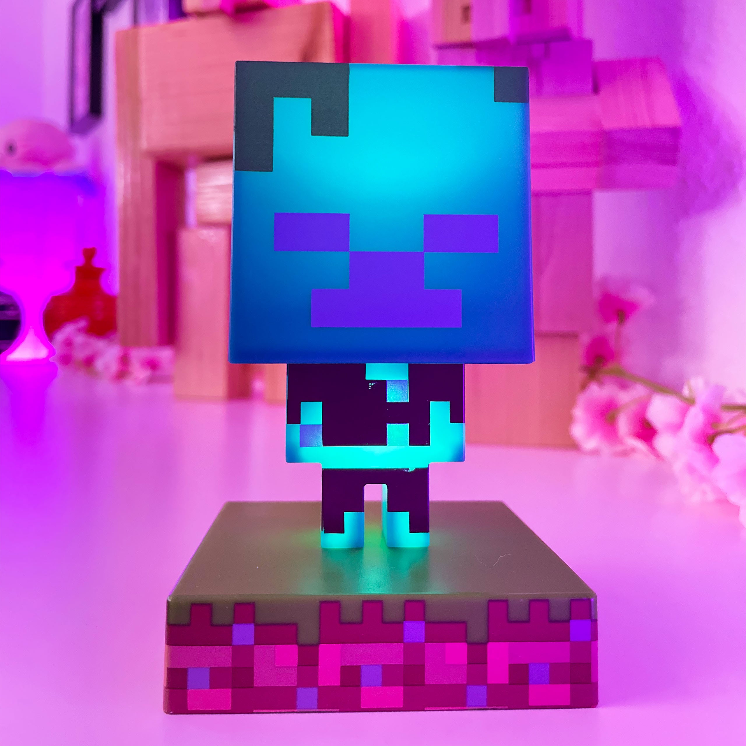 Produktbild Minecraft - Drowned Zombie 3D Tischlampe