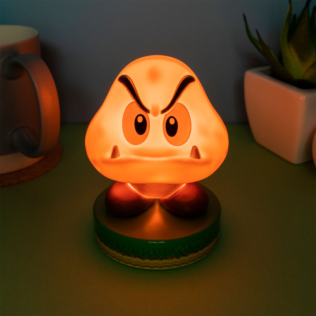 Productafbeelding Super Mario - Goomba Iconen 3D Tafellamp