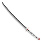 Produktbild Giyu Katana für Demon Slayer Fans