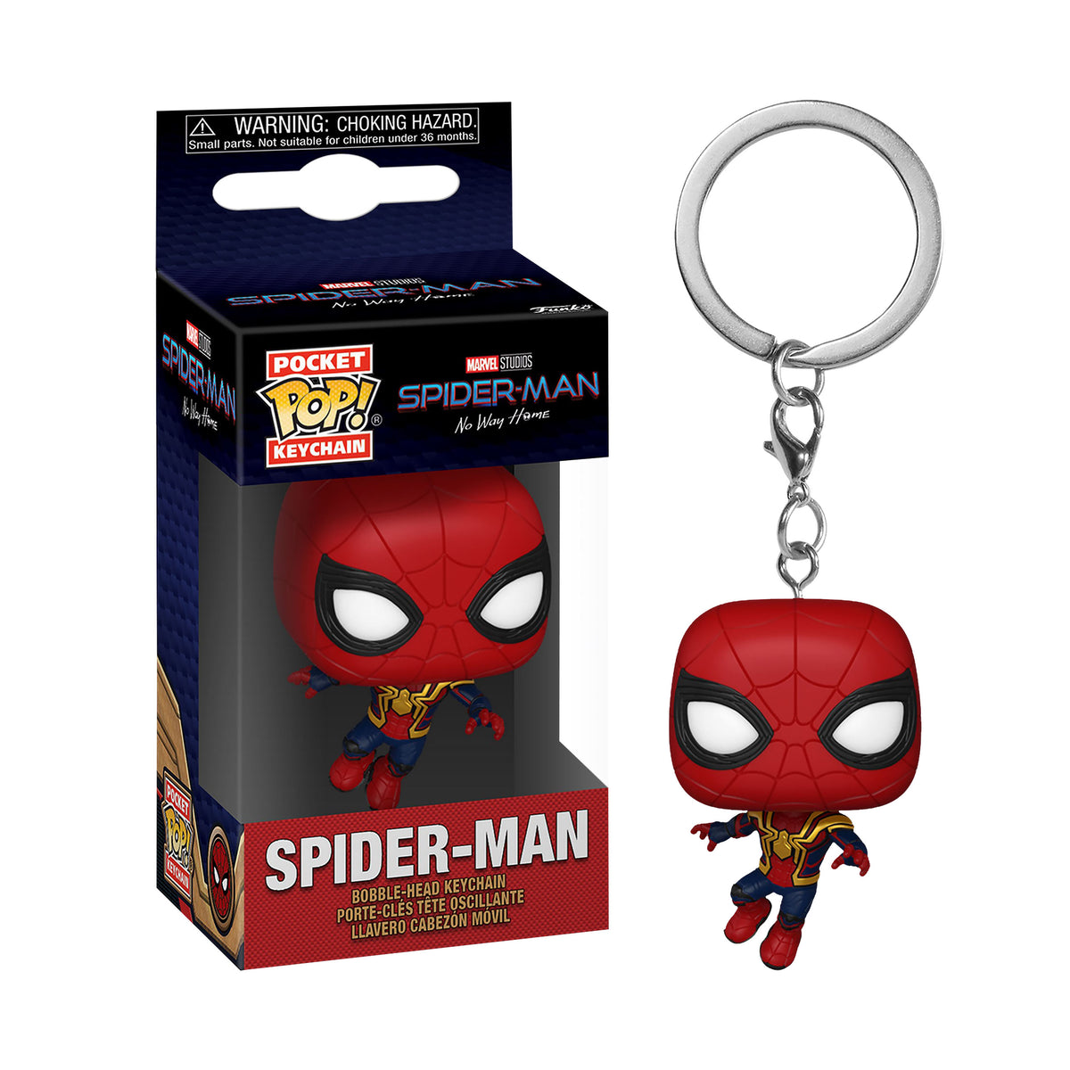 Produktbild Spider-Man No Way Home - Swing Funko Pop Schlüsselanhänger