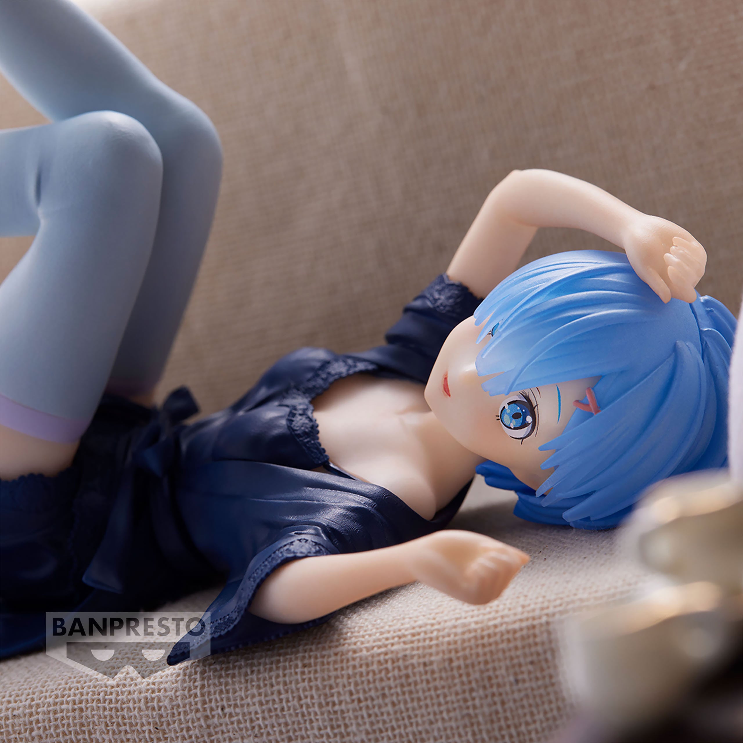 Image produit Re:Zero - Figurine Rem Relax Time en peignoir