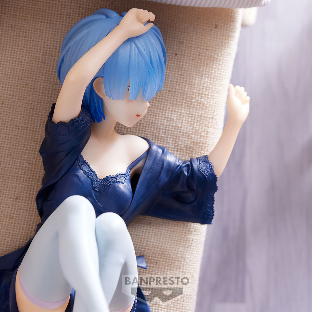 Image produit Re:Zero - Figurine Rem Relax Time en peignoir