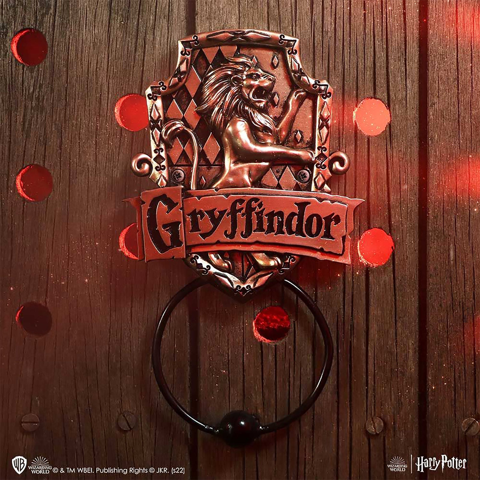 Image produit Harry Potter - Heurtoir de porte blason Gryffondor