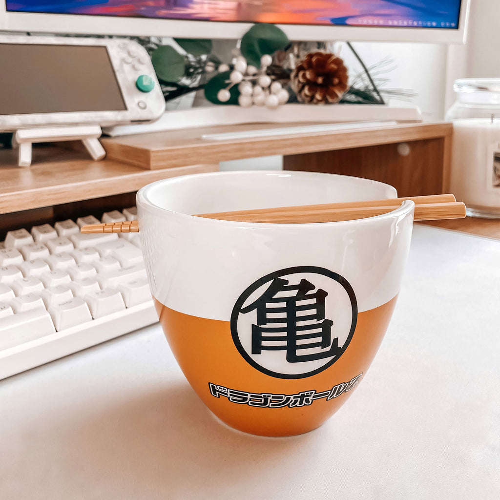 Image produit Dragon Ball Z - Bol de ramen Muten Roshi avec baguettes