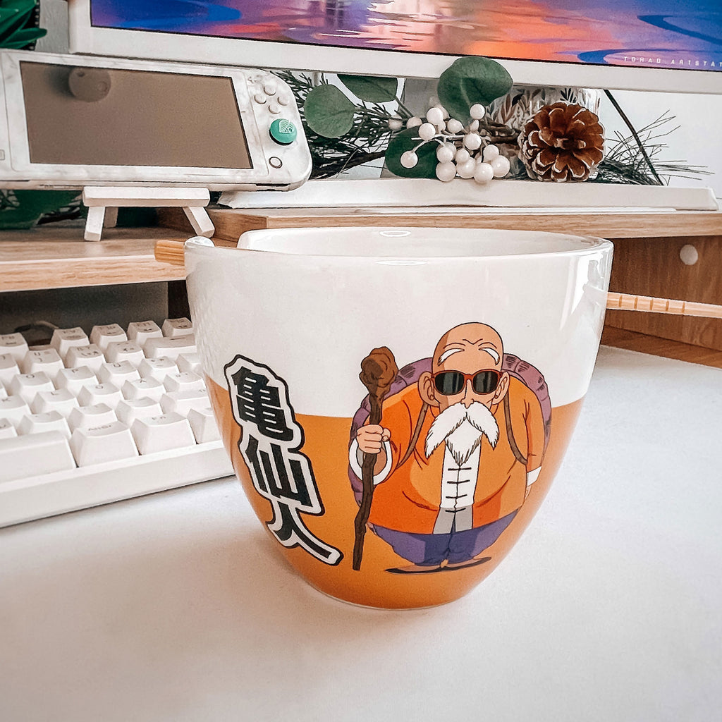 Image produit Dragon Ball Z - Bol de ramen Muten Roshi avec baguettes
