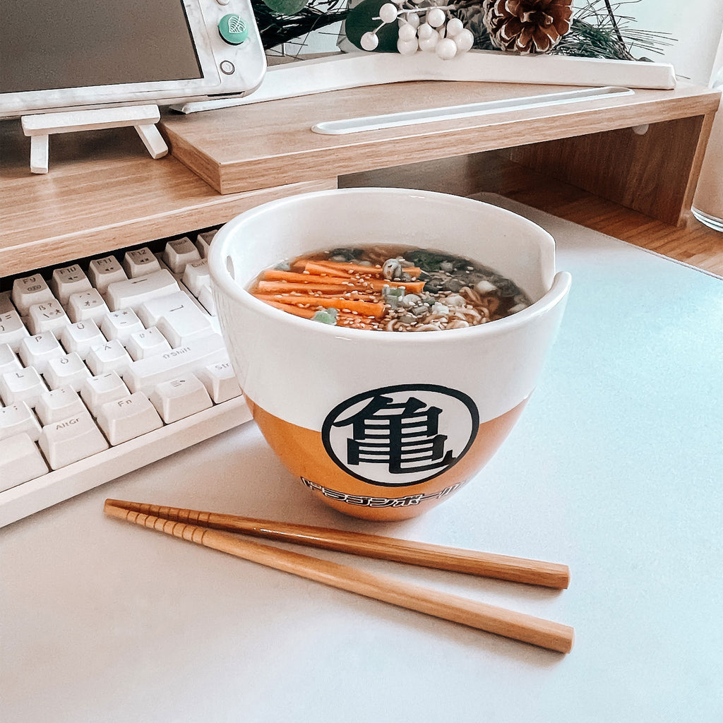 Image produit Dragon Ball Z - Bol de ramen Muten Roshi avec baguettes