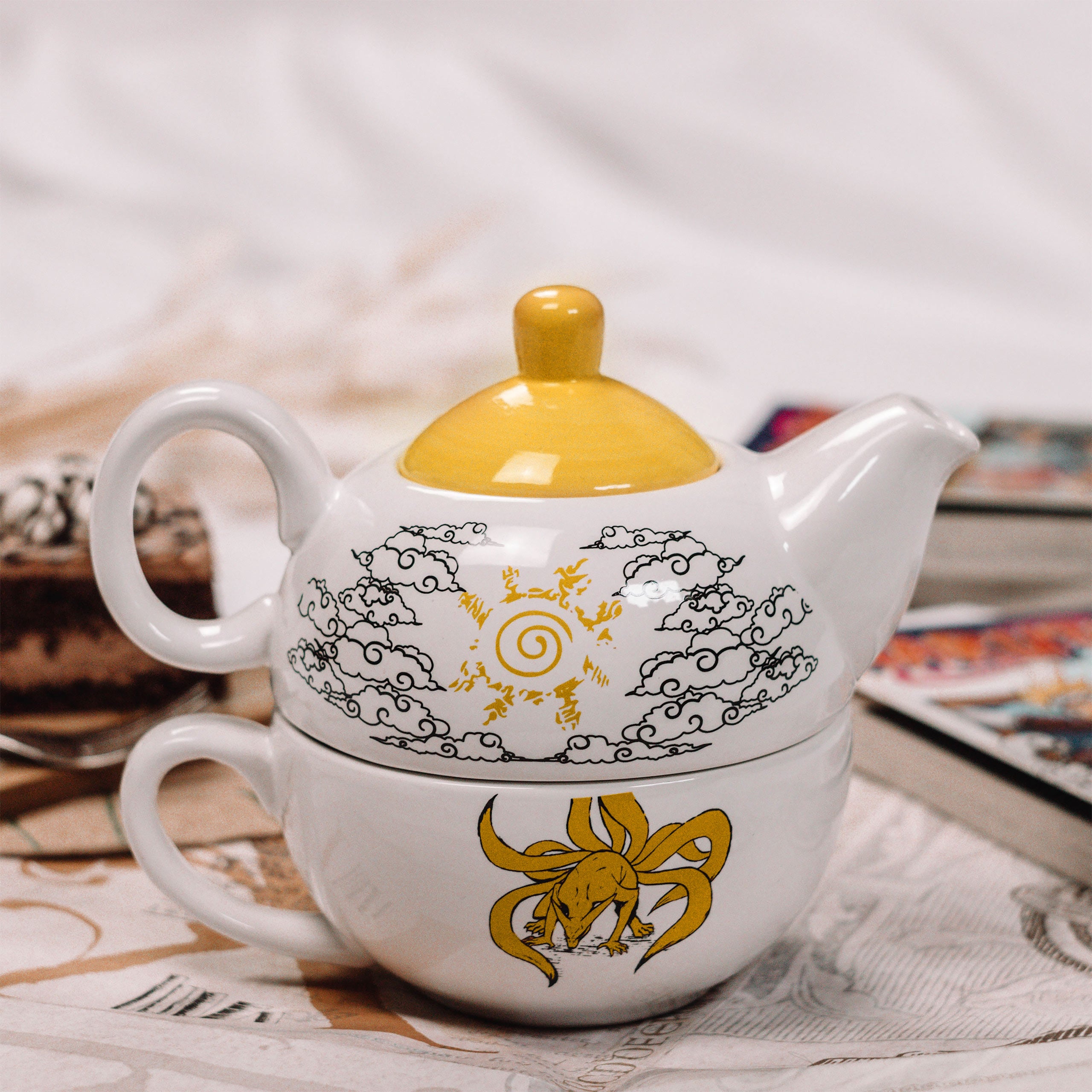 Image produit Naruto - Théière Kurama avec Tasse